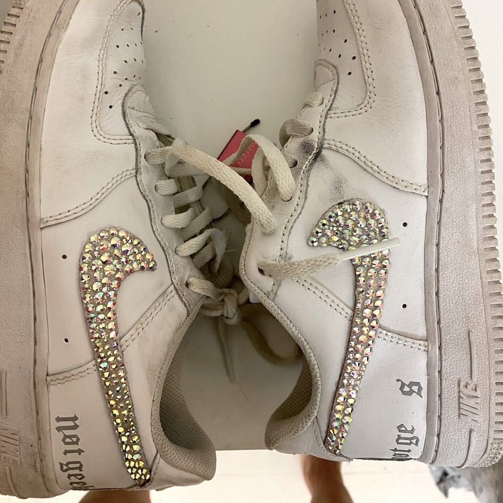 Custom made sparkly Nike size 35eur 3y Nike